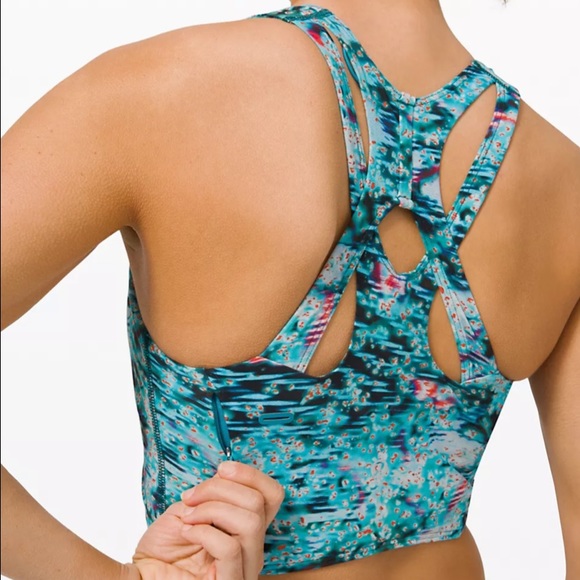 lululemon athletica Tops - 💕LULULEMON STASH IT BRA/CROP-QUICK START MULTI💕
